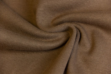 Bündchen, Strickschlauch, schmal, braun, 0,5 m